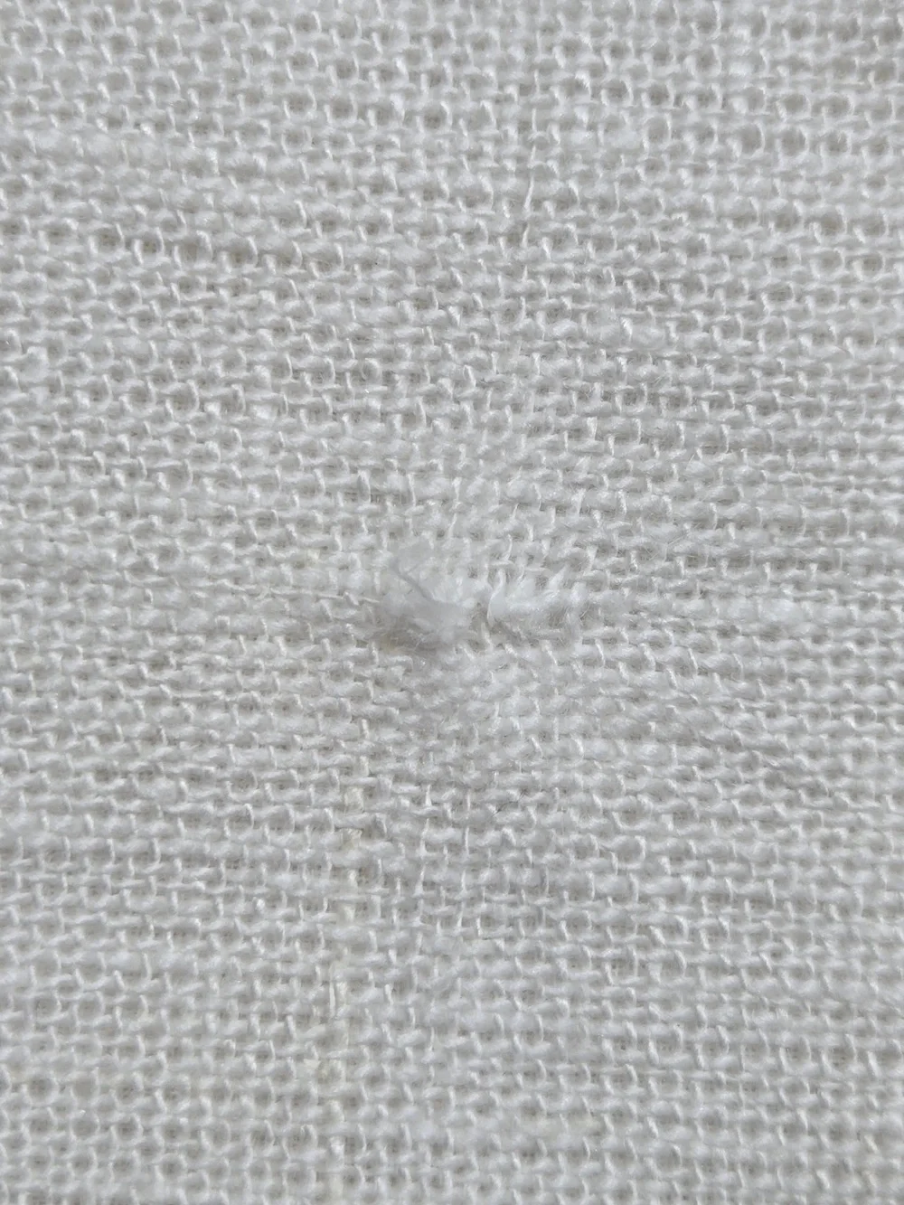 QUINCE Set Of 2 48x96 Heavyweight European Linen Curtains White 0084